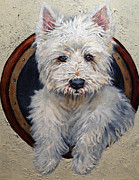 Enzie Shahmiri - West Highland Terrier Dog Portrait